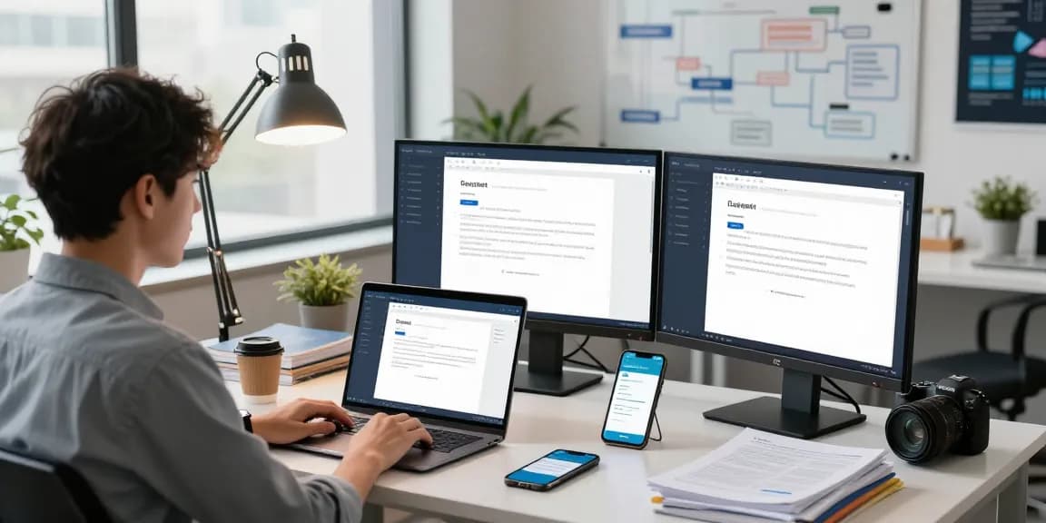 Verify and detect fake PDFs in a modern digital workspace environment with advanced software tools.
