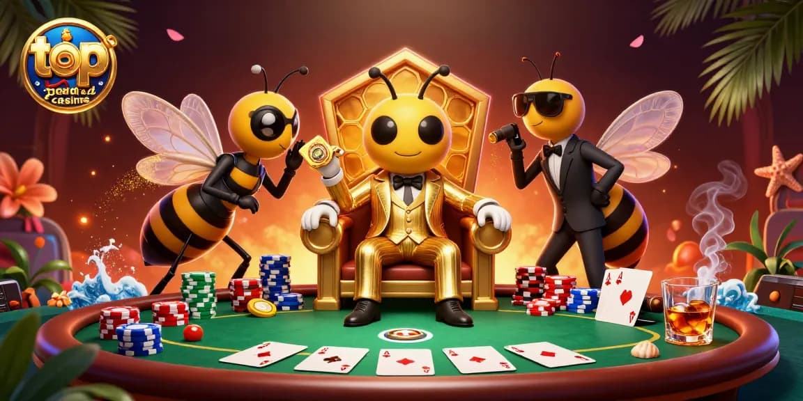 Play at top credit card casinos with dynamic poker elements and rich 3D illustrations.