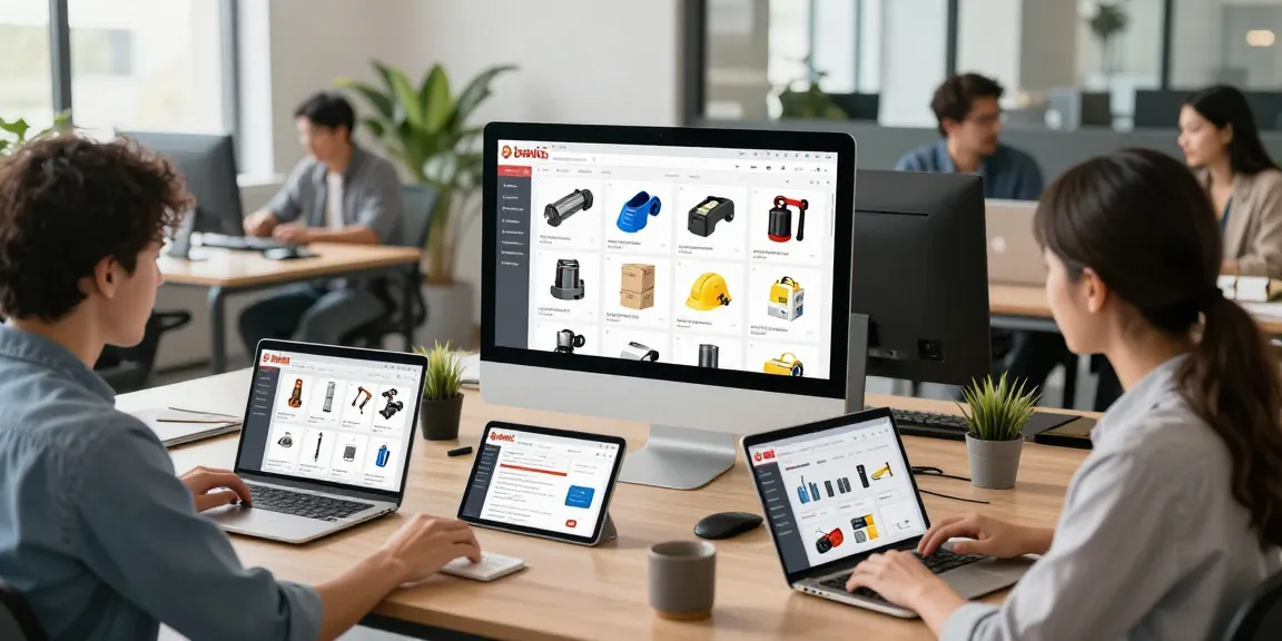 Explore rokok88's innovative industrial marketplace featuring various business tools and safety gear in a vibrant e-commerce environment.