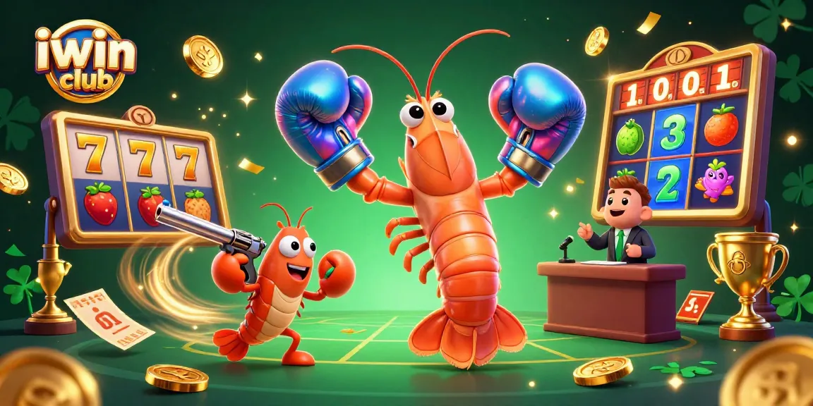 Engage in exciting gaming action at iwin club with vibrant slots, gold coins, and lively characters.