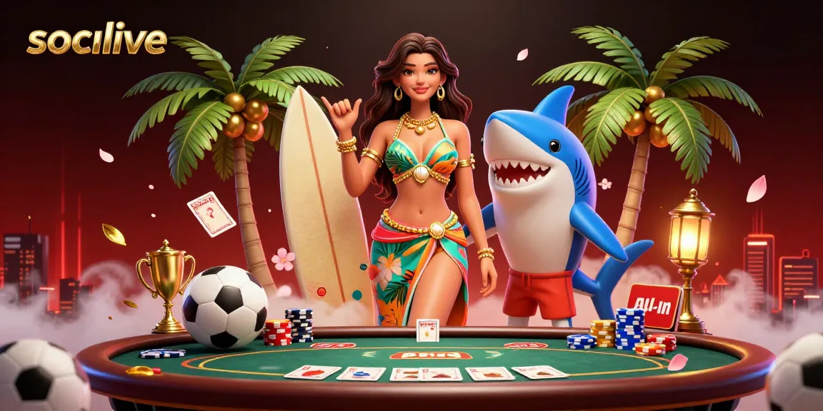 Socolive delivers an engaging sports betting experience with vibrant visuals and dynamic elements.