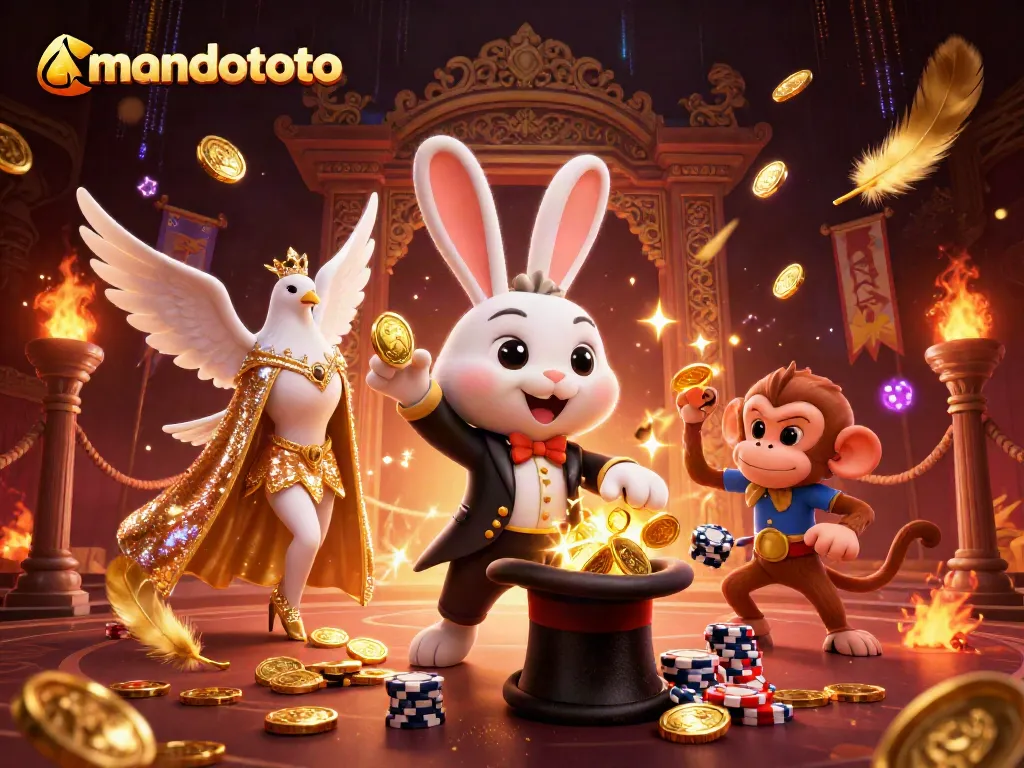 Engage in thrilling games at manadototo with vibrant characters and casino elements.