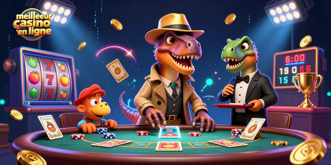 Vivez l’expérience du meilleur casino en ligne avec des personnages amusants et des éléments de jeu captivants.