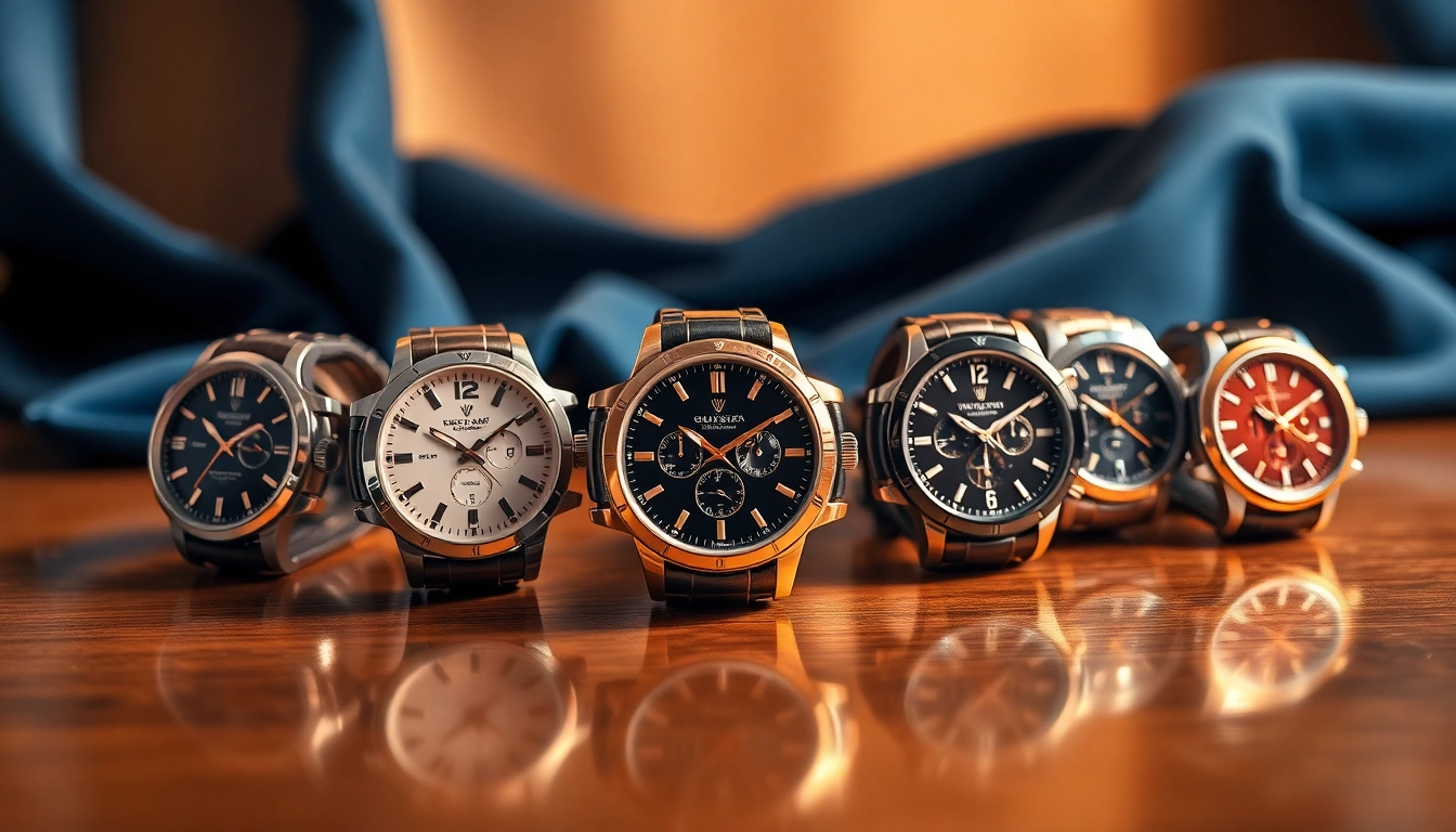Showcase of super clone watches highlighting their intricate designs and luxurious appeal.