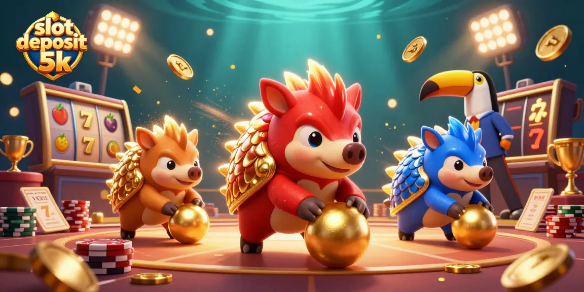 Spin and win big with slot deposit 5k while enjoying vibrant casino elements.