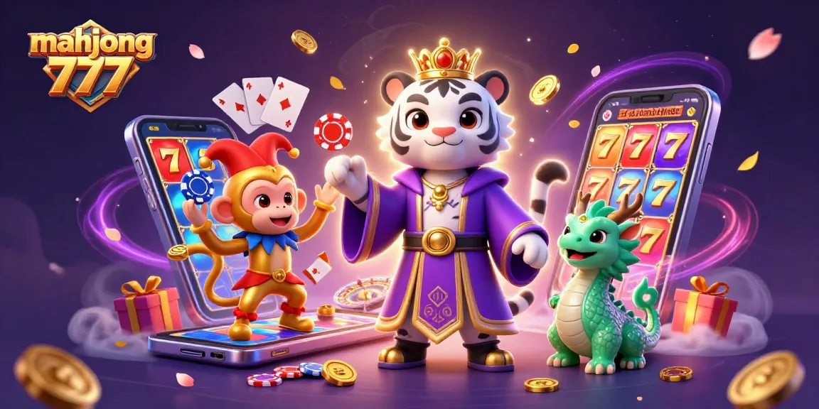 Experience the excitement of mahjong 777 with vibrant gaming elements in a rich casino atmosphere.