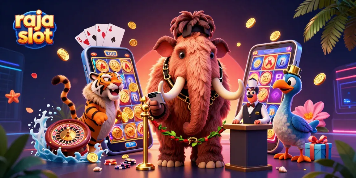 Raja slot: Menangkan jackpot spektakuler di situs game online terbaik.