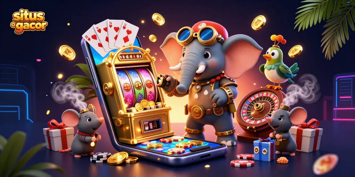 Experience the excitement of situs slot gacor with vibrant slot games and golden jackpot opportunities.