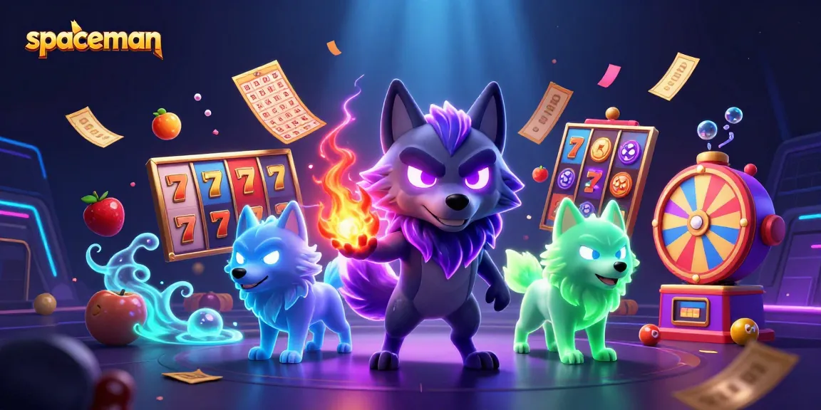 Spaceman slot game illustration showcasing vibrant characters and dynamic casino elements.