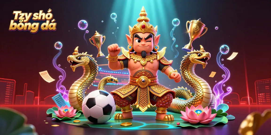 Place your bets and witness Tỷ số bóng đá live with a friendly guardian and dynamic sports elements.