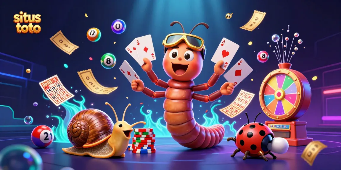 Engage in playful lottery action with situs toto's vibrant characters and colorful elements.