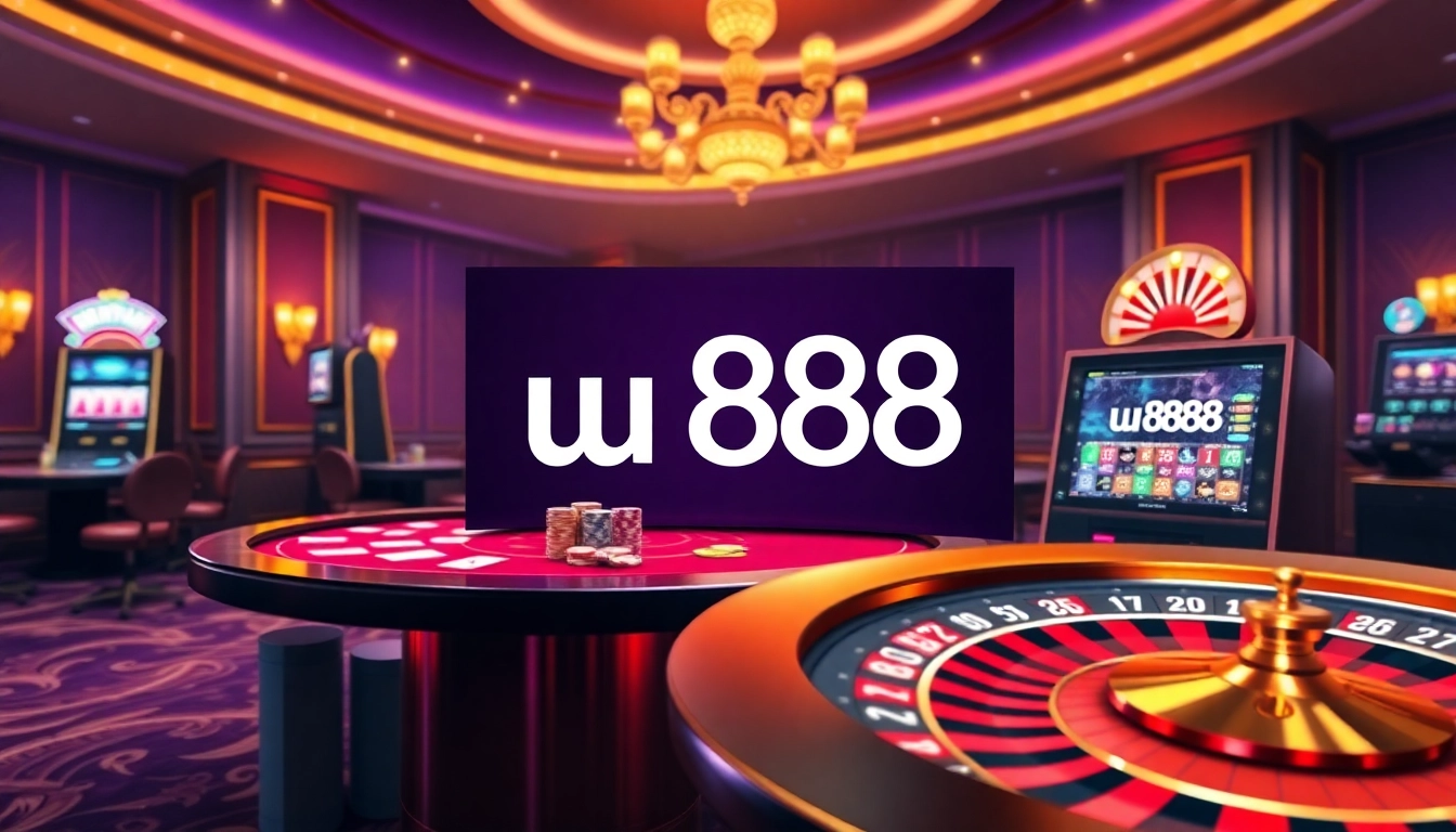 Experience thrilling gaming with u888's luxury casino atmosphere featuring poker, slots, and roulette.