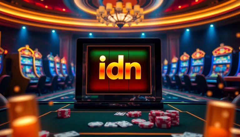 Play the idn slot for a chance to win big at this luxurious casino.