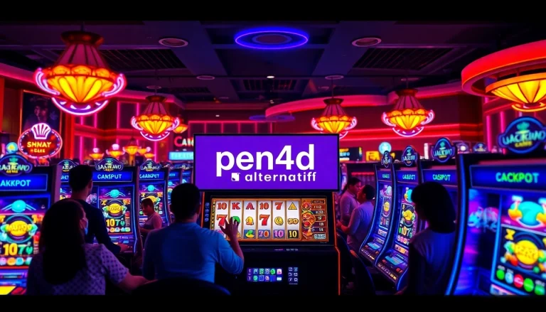 Experience thrilling wins with pen4d alternatif electric slot machine gameplay.